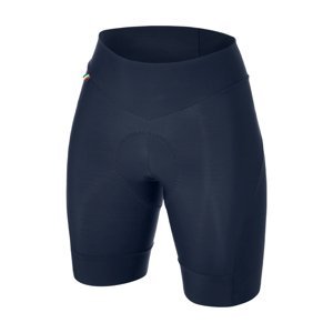 SANTINI Cyklistické nohavice krátke bez trakov - OMNIA - modrá XS