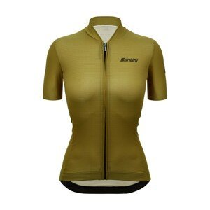 SANTINI Cyklistický dres s krátkym rukávom - GLORY DAY  - zelená 2XS