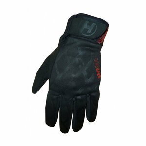 HAVEN Cyklistické rukavice dlhoprsté - SEVERIDE - červená/čierna M