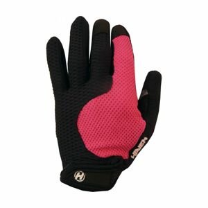 HAVEN Cyklistické rukavice dlhoprsté - KIOWA - ružová