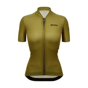 SANTINI Cyklistický dres s krátkym rukávom - GLORY DAY  - zelená XS