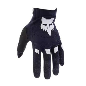 FOX Cyklistické rukavice dlhoprsté - DIRTPAW - biela/čierna