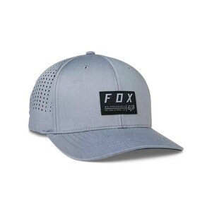 FOX Cyklistická čiapka - NON STOP TECH FLEXFIT - šedá