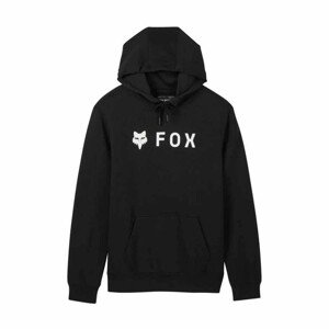 FOX Cyklistická mikina - ABSOLUTE FLEECE PO - čierna XL