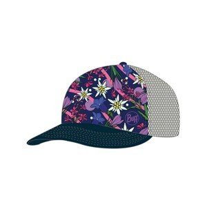 BUFF Cyklistická čiapka - TRUCKER FLOWERS - ružová/modrá/fialová