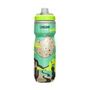 CAMELBAK Cyklistická fľaša na vodu - PODIUM® CHILL™ - zelená/hnedá/čierna