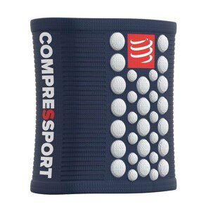 COMPRESSPORT potítka - 3D.DOTS - modrá/biela