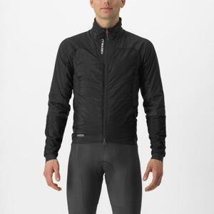 CASTELLI Cyklistická zateplená bunda - FLY TERMAL - čierna XL