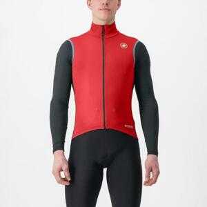 CASTELLI Cyklistická vesta - PERFETTO RoS 2 - červená XL