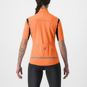 CASTELLI Cyklistický dres s krátkym rukávom - GABBA RoS 2 W - oranžová M