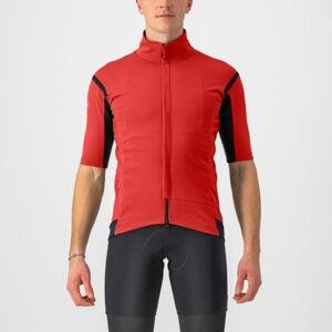 CASTELLI Cyklistický dres s krátkym rukávom - GABBA RoS 2 - červená XS