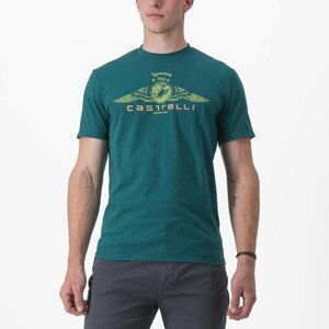 CASTELLI Cyklistické tričko s krátkym rukávom - ARMANDO 2 - zelená XS