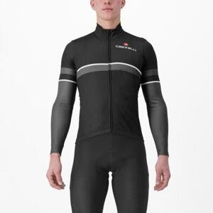 CASTELLI Cyklistický dres s dlhým rukávom zimný - RETTA - čierna L