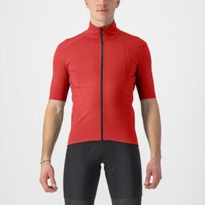 CASTELLI Cyklistický dres s krátkym rukávom - PERFETTO RoS 2 WIND - červená M