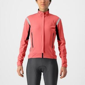 CASTELLI Cyklistická zateplená bunda - PERFETTO RoS 2 W - červená L