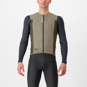 CASTELLI Cyklistická vesta - FLY VEST - béžová XL