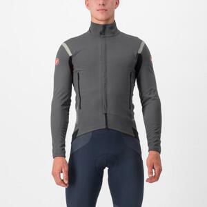 CASTELLI Cyklistická zateplená bunda - PERFETTO RoS 2 - šedá XL