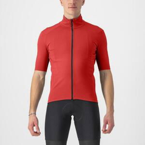 CASTELLI Cyklistický dres s krátkym rukávom - PERFETTO RoS 2 WIND - červená 3XL