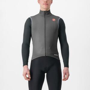 CASTELLI Cyklistická vesta - PERFETTO RoS 2 - šedá S