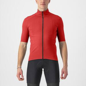CASTELLI Cyklistický dres s krátkym rukávom - PERFETTO RoS 2 WIND - červená S