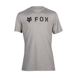 FOX Cyklistické tričko s krátkym rukávom - ABSOLUTE PREMIUM - šedá M