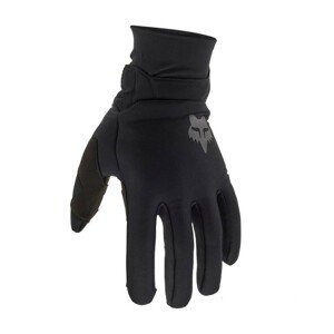 FOX Cyklistické rukavice dlhoprsté - DEFEND THERMO - čierna L