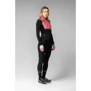 GOBIK Cyklistická zateplená bunda - MIST BLEND WOMEN - ružová/čierna