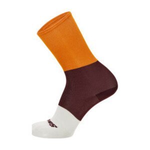 SANTINI Cyklistické ponožky klasické - BENGAL - viacfarebná XL-2XL