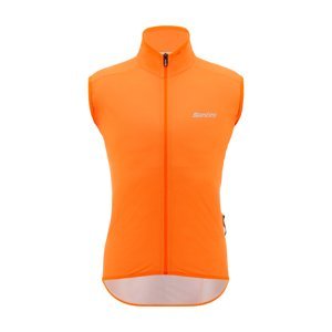 SANTINI Cyklistická vesta - GUARD NIMBUS - oranžová XL