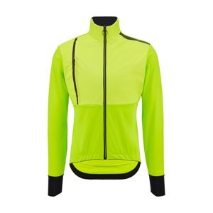 SANTINI Cyklistická zateplená bunda - VEGA ABSOLUTE - zelená 3XL