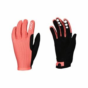 POC Cyklistické rukavice dlhoprsté - SAVANT MTB - červená/čierna