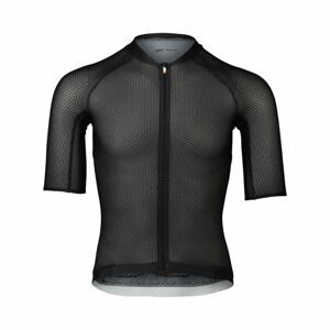 POC Cyklistický dres s krátkym rukávom - AIR - čierna 2XL