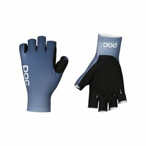 POC Cyklistické rukavice krátkoprsté - DEFT - modrá/čierna XL