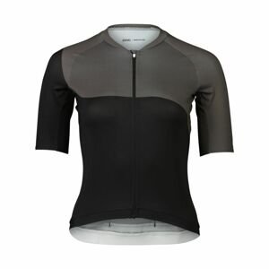 POC Cyklistický dres s krátkym rukávom - ESSENTIAL ROAD  - čierna/šedá S