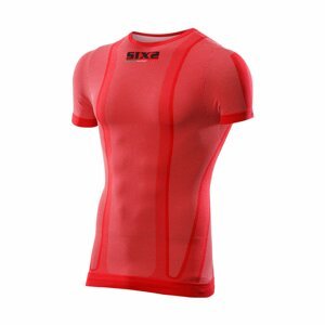 SIX2 Cyklistické tričko s krátkym rukávom - TS1 - červená XL