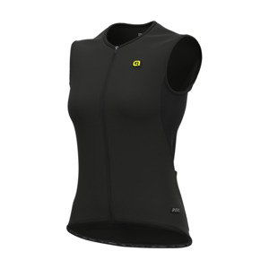 ALÉ Cyklistická vesta - CLIMA PROTECTION 2.0 THERMO LADY  - čierna 2XL