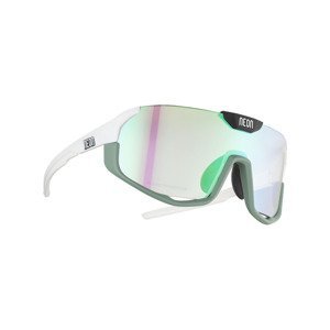 NEON Cyklistické okuliare - CANYON - biela/svetlo zelená
