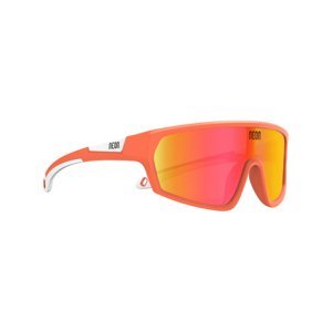 NEON Cyklistické okuliare - LOOP - oranžová/biela
