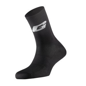 GAERNE Cyklistické ponožky klasické - PROFESSIONAL  - čierna/biela L-XL