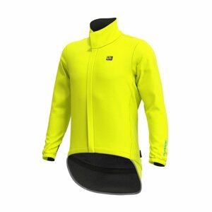 ALÉ Cyklistická zateplená bunda - EXTREME - žltá 3XL