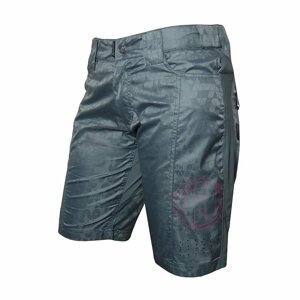 HAVEN Cyklistické nohavice krátke bez trakov - ICE LOLLY II LADY - ružová/šedá XL