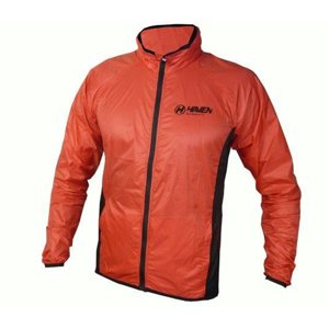 HAVEN Cyklistická vetruodolná bunda - FEATHERLITE BREATH - červená 2XL