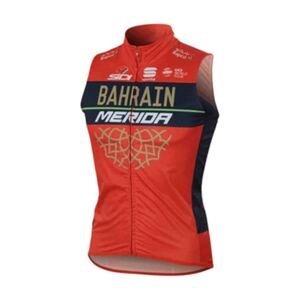 SPORTFUL Cyklistická vesta - BAHRAIN MERIDA 2018 - modrá/červená 3XL