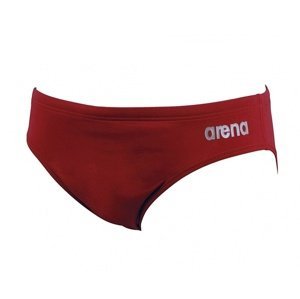 Arena solid brief red 36