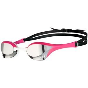 Plavecké okuliare arena cobra ultra swipe mirror ružovo/čierna