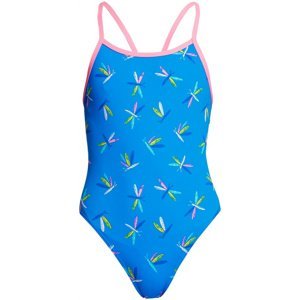 Dievčenské plavky funkita buzz bird single strap one piece girls 30