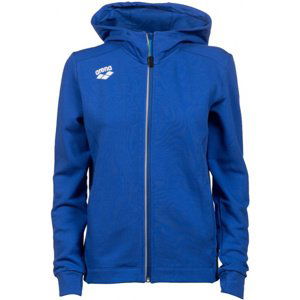 Arena women team hooded jacket panel royal m