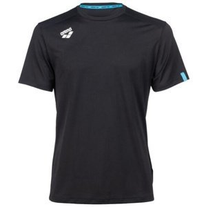Arena team t-shirt solid black s