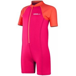 Speedo lts neoprene suit infant girls cherry pink/coral 3