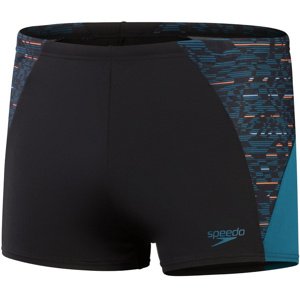 Speedo end+ max splice aquashort black/dark teal l - uk36